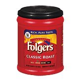 Folgers Classic Roast medium roast ground coffee, makes 90 8-oz. cups Full-Size Picture